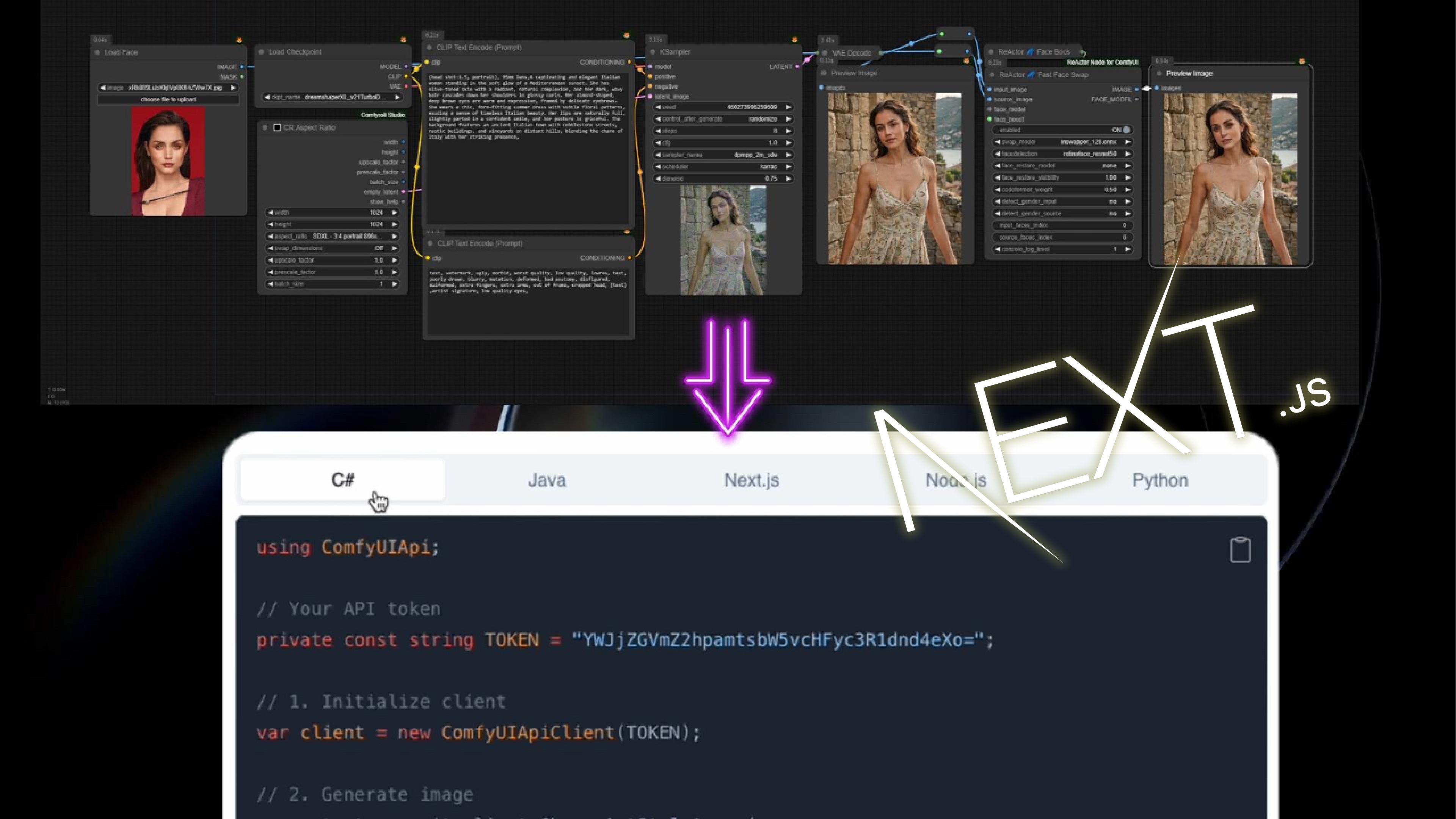 ComfyUI Workflow to API: A Comprehensive Guide in Next.js